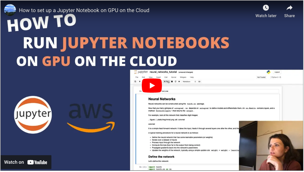 How to set up Jupyter Notebooks on GPU on the Cloud